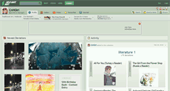 Desktop Screenshot of cnhgirl.deviantart.com