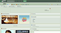 Desktop Screenshot of mben.deviantart.com