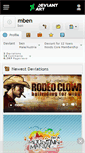 Mobile Screenshot of mben.deviantart.com