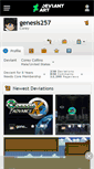 Mobile Screenshot of genesis257.deviantart.com