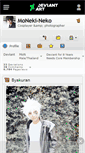 Mobile Screenshot of moneki-neko.deviantart.com