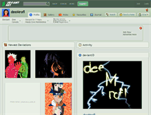 Tablet Screenshot of deemrofl.deviantart.com