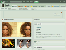 Tablet Screenshot of charthy.deviantart.com