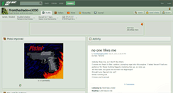 Desktop Screenshot of fromtheshadowsx000.deviantart.com