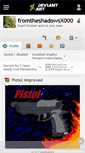 Mobile Screenshot of fromtheshadowsx000.deviantart.com
