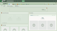 Desktop Screenshot of nonobb15.deviantart.com
