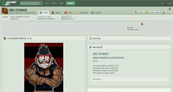 Desktop Screenshot of dec-studios.deviantart.com