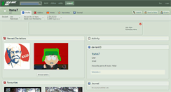 Desktop Screenshot of itsme7.deviantart.com