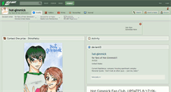 Desktop Screenshot of hot-gimmick.deviantart.com
