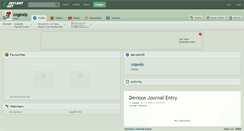 Desktop Screenshot of ozgealp.deviantart.com