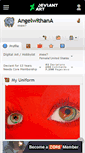 Mobile Screenshot of angelwithana.deviantart.com