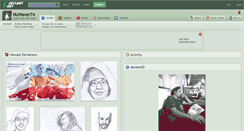 Desktop Screenshot of nuwaver74.deviantart.com