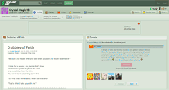 Desktop Screenshot of crystal-magic13.deviantart.com