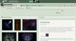 Desktop Screenshot of burnoutpriest.deviantart.com