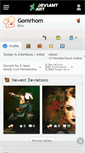 Mobile Screenshot of gomrhom.deviantart.com