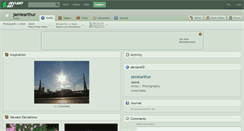 Desktop Screenshot of jamiearthur.deviantart.com