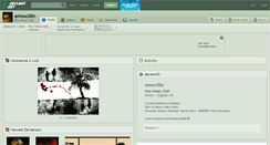 Desktop Screenshot of amoxcillin.deviantart.com