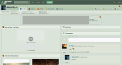 Desktop Screenshot of obscurity-n.deviantart.com