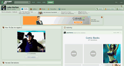 Desktop Screenshot of luke-norton.deviantart.com