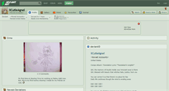 Desktop Screenshot of iicutieagnel.deviantart.com
