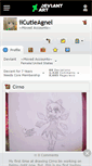 Mobile Screenshot of iicutieagnel.deviantart.com