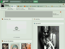 Tablet Screenshot of pokoa.deviantart.com