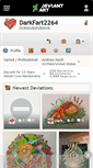 Mobile Screenshot of darkfart2264.deviantart.com