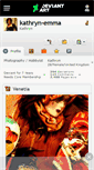 Mobile Screenshot of kathryn-emma.deviantart.com