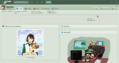 Desktop Screenshot of dartlein.deviantart.com