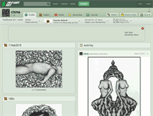 Tablet Screenshot of cisma.deviantart.com