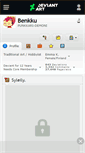Mobile Screenshot of benkku.deviantart.com