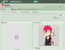 Tablet Screenshot of benkku.deviantart.com
