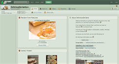 Desktop Screenshot of deliciousdeviants.deviantart.com