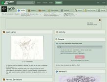 Tablet Screenshot of dgciid.deviantart.com