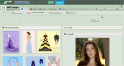 Desktop Screenshot of amr-designs.deviantart.com