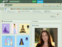 Tablet Screenshot of amr-designs.deviantart.com