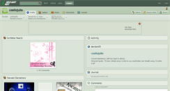 Desktop Screenshot of cooliojulio.deviantart.com