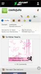 Mobile Screenshot of cooliojulio.deviantart.com