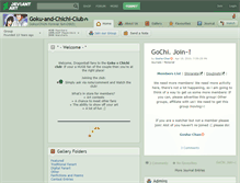 Tablet Screenshot of goku-and-chichi-club.deviantart.com