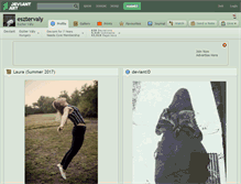 Tablet Screenshot of esztervaly.deviantart.com