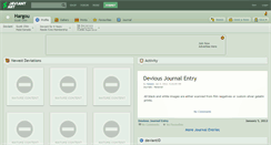 Desktop Screenshot of hargou.deviantart.com