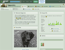 Tablet Screenshot of dogworld.deviantart.com