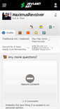 Mobile Screenshot of maximusrevolver.deviantart.com