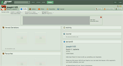 Desktop Screenshot of joseph1105.deviantart.com