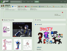 Tablet Screenshot of jolty22.deviantart.com