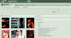 Desktop Screenshot of luna-dust.deviantart.com