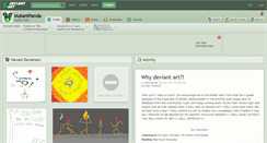 Desktop Screenshot of mutantpanda.deviantart.com