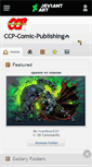 Mobile Screenshot of ccp-comic-publishing.deviantart.com