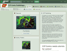 Tablet Screenshot of ccp-comic-publishing.deviantart.com