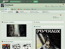 Tablet Screenshot of priemryeest.deviantart.com